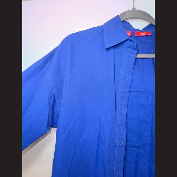 Esprit Blue Button-Down Shirt Size XS - Picture 2 of 3